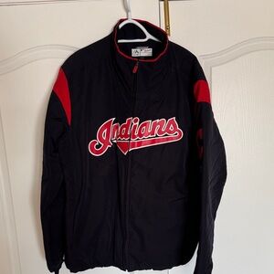 Men's authentic cleveland Indians Jacket